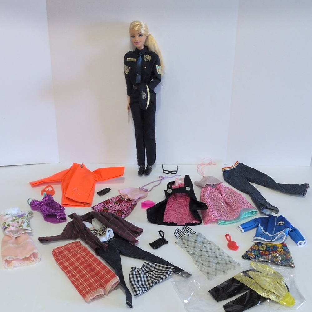 Barbie Police Officer With Outfits For Every Occasion